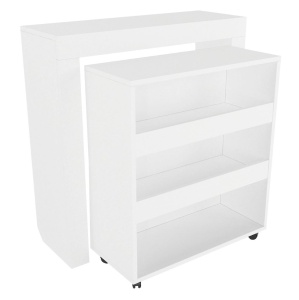 Dulap Oraganizator Bucatarie, Storage Master, UnicUtil, 90 x 29.6 x 91.6 cm, Alb, UUORG11 - Img 5