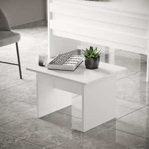 Masuta cafea UnicUtil Alb 60 x 50 x 46.3 cm