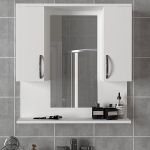 Organizator Baie, Modern Utility, UnicUtil, 80 x 14.5 x 83 cm, Alb - Img 7