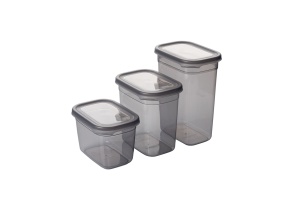 Set 15 recipiente alimentare , UnicUtil, Lightweight Sturdy, Antracit - Img 6