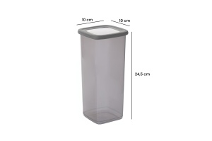 Set 24 recipiente alimentare , UnicUtil, Lightweight Sturdy, Antracit - Img 9