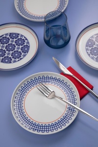Set Farfurii (6 Bucati), Mist ridge, UnicUtil, Culoarea Multicolor - Img 2
