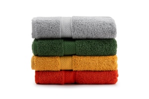 Set prosoape de mana 4 bucati, Comfort Plush, UnicUtil, Portocaliu - Img 2