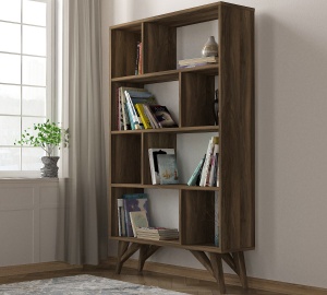 Biblioteca, Retro Charm, UnicUtil, 90 x 25 x 143.6 cm, Nuc, UUBIB20 - Img 3