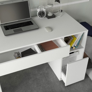 Birou, Dynamic Work, UnicUtil, 145.3 x 59.6 x 74.4 cm, Alb, UUDESK06 - Img 4