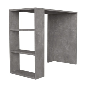 Birou Simplu, Design Modern, UnicUtil, 90 x 40 x 73.8 cm, Gri Beton - Img 7