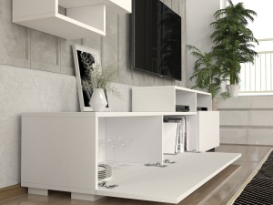 Comoda TV, Clean Aspect, UnicUtil, Alb - Img 5
