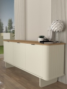 Comoda TV, Modern Accent, UnicUtil, Crem - Img 5