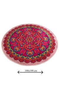 Covoras de baie, Deluxe Soft, UnicUtil, Multicolor - Img 3