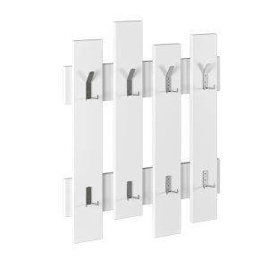 Cuier Elegant, Simple Form, UnicUtil, 64 x 79 x 4 cm, Alb - Img 3