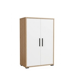 Dulap birou UnicUtil Alb - Stejar 80 x 35 x 109 cm - Img 4