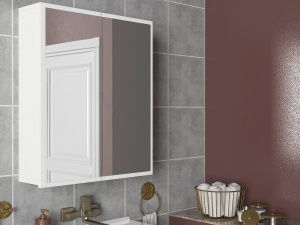 Dulap Organizator Baie Serene Space, UnicUtil, 60 x 17 x 76, Alb, UUORG08 - Img 3
