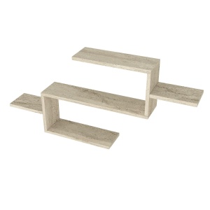 Etajera de Perete, UnicUtil, 104 x 14.5 x 49.4 cm, Travertin - Img 7