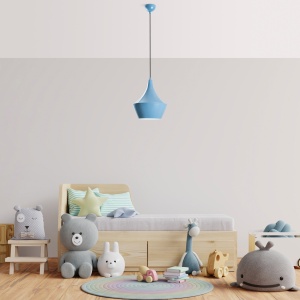 Lustra, Spark glow, UnicUtil, Culoarea Albastru Deschis - Img 3