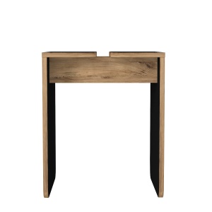 Masuta Cafea, Coffee Duo, UnicUtil, 45 x 45 x 55 cm, Sonoma-Negru - Img 6