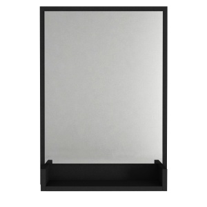 Oglinda de Perete, Shelf Style, UnicUtil, 45 x 12 x 75 cm, Negru - Img 5
