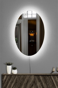 Oglinda, Spark ripple, UnicUtil, Culoarea Alb - Img 1