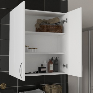 Organizator, Compact Store, UnicUtil, 70 x 27.1 x 80 cm, Alb, UUORG17 - Img 2