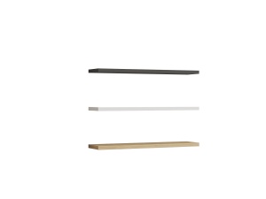 Rafturi perete, Bold Design, UnicUtil, 60 x 1 x 14 cm, Stejar Gri Alb - Img 4