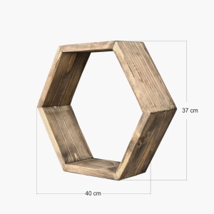 Rafturi perete, Grand Design, UnicUtil, 40 x 37 x 10 cm, Nuc - Img 4