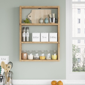 Rafturi perete, Modern Finish, UnicUtil, 43 x 60 x 9 cm, Pin - Img 3