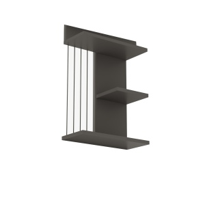 Rafturi perete, Simple Shelf, UnicUtil, 40 x 60 x 19 cm, Gri - Img 4