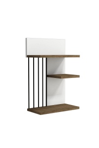 Rafturi perete, Strong Hold, UnicUtil, 40 x 60 x 21 cm, Alb Nuc - Img 2