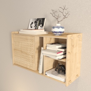 Rafturi perete, Vintage Line, UnicUtil, 65 x 30 x 22 cm, Stejar - Img 6