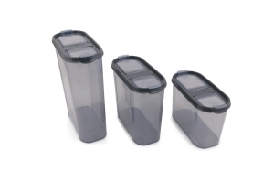 Set 12 recipiente alimentare , UnicUtil, Compact Elegant, Antracit - Img 3