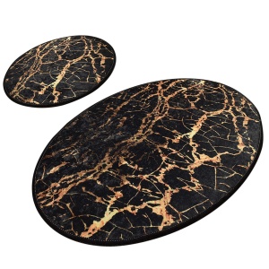 Set covorase baie 2 piese, Premium Feel, UnicUtil, Multicolor - Img 2