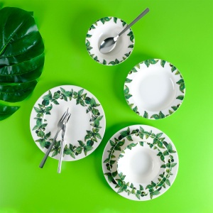 Set Farfurii (18 Bucati), Pieces echo, UnicUtil, Culoarea Multicolor - Img 1