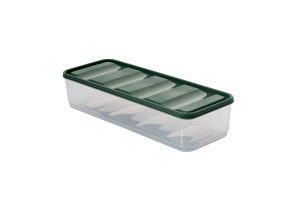 Set Recipiente Alimentare (10 Bucati), Peak shade, UnicUtil, Culoarea Verde - Img 6