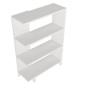 Biblioteca UnicUtil, 61 x 22 x 90 cm, Alb - Img 7