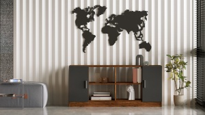 Comoda joasa UnicUtil Nuc - Gri Antracit 139.8 x 46.3 x 61.8 cm - Img 3