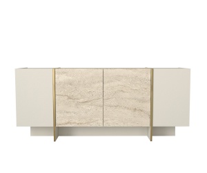 Comoda, Urban Shine, UnicUtil, 180 x 46.6 x 75.5 cm, Crem - Img 6