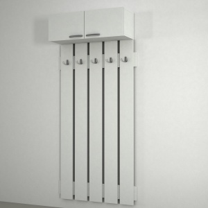 Cuier, Wall Order, UnicUtil, 90 x 31.4 x 209.5 cm, Alb, UUORG22 - Img 4