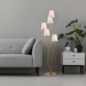 Lampadar, Echo drift, UnicUtil, Culoarea Auriu Alb - Img 2
