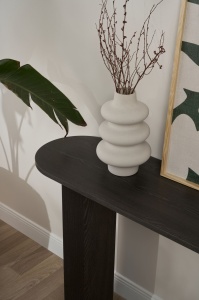 Masa decor, Sira Lumiere, UnicUtil, Lumiere Black, Lățime: 150 cm, Înălțime: 75 cm, Adâncime: 35 cm - Img 5
