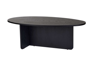Măsuţă de cafea, Orba Wood, UnicUtil, Negru din lemn, Lățime: 120 cm, Înălțime: 40 cm, Adâncime: 65 cm - Img 7