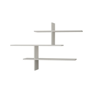 Rafturi perete, Noble Line, UnicUtil, 123 x 80 x 22 cm, Alb - Img 3