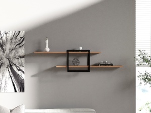 Rafturi perete, Pure Strength, UnicUtil, 120 x 30 x 18 cm, Pin - Img 3