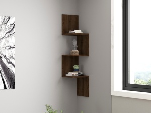 Rafturi perete, Simple Shelf, UnicUtil, 25 x 105 x 25 cm, Nuc - Img 1
