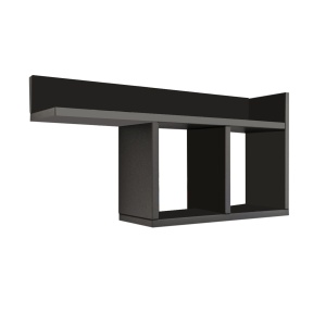Rafturi perete, Timber Strength, UnicUtil, 72 x 37 x 18 cm, Gri - Img 2