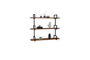Rafturi perete, Timeless Design, UnicUtil, 87 x 76 x 22 cm, Nuc - Img 2
