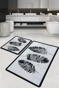 Set covorase baie 2 piese, Chic Finish, UnicUtil, Multicolor