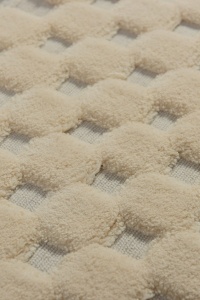 Set covorase baie 2 piese, Elegant Design, UnicUtil, Bej - Img 3