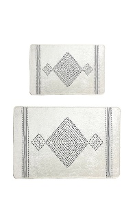 Set covorase baie 2 piese, Luxury Touch, UnicUtil, Multicolor - Img 2