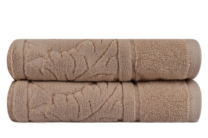 Set prosoape de mana 2 bucati, Deluxe Soft, UnicUtil, Bej, Crem - Img 2