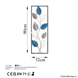 Accesorii Metalice Perete, Leaf blaze, UnicUtil, Culoarea Multicolor - Img 7
