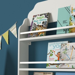 Biblioteca, Joy Organizer, UnicUtil, 80 x 12 x 132 cm, Alb - Img 4